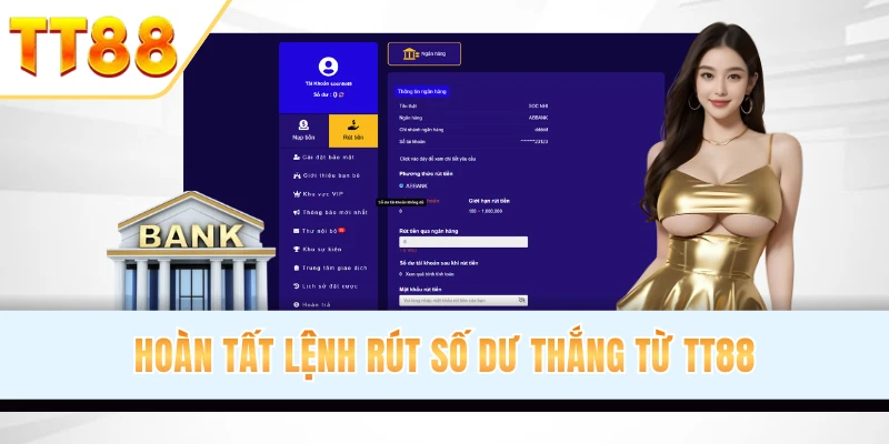 TT88 - Với nhiều phương thức rút tiền